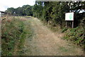 Path in to the Woburn Estate