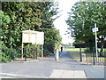 TL1100 : The entrance to Garston Park on Coates Way by David Howard