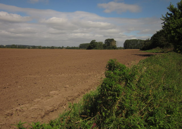 Tilled field by Eccleshall Road © Derek Harper :: Geograph Britain and ...