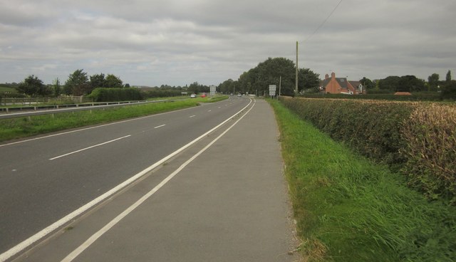 A34 at Aston-by-Stone