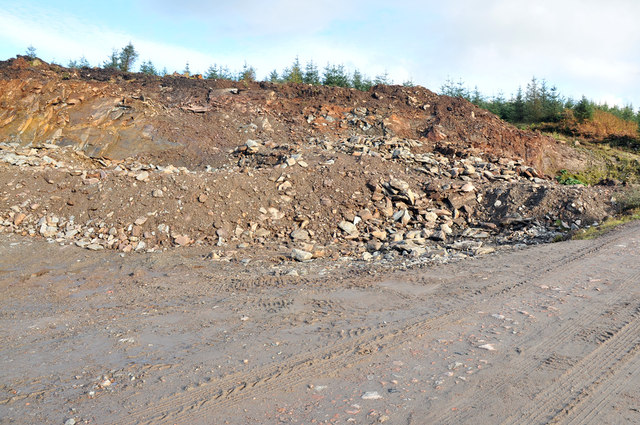 Quarry in the forestry near Millhouse