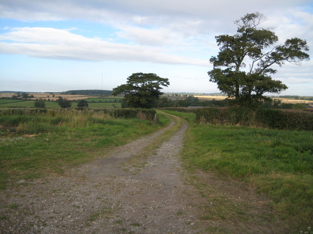 Leicestershire countryside from Grange Lane