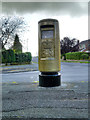 SJ9283 : Golden Postbox, Yewtree Lane by David Dixon