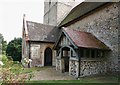 St Peter, Ousden - Porch