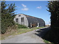 Corrugated iron barn on Shurton Road, Stogursey