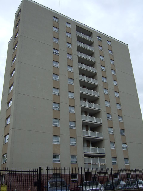 Tower block off City Road © JThomas :: Geograph Britain and Ireland