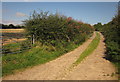 Track near Cotwalton