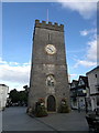 SX8571 : Clock Tower at Newton Abbot, Devon by Steven Haslington