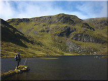 NN5798 : Lochan a' Choire of Geal Charn by Karl and Ali