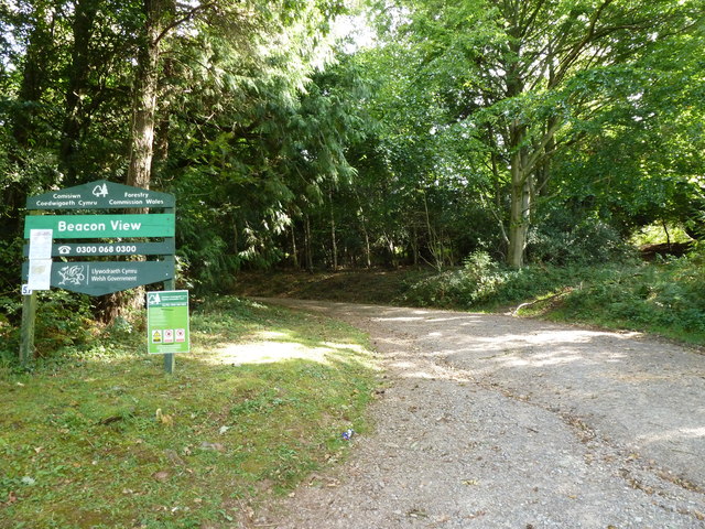 Entrance to Beacon View woods, near... © Ruth Sharville cc-by-sa/2.0 ...
