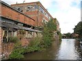 Coventry Canal: Former Britannia Hat Works in Atherstone