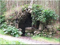 J3729 : The Annesley Grotto in Donard Wood by Eric Jones