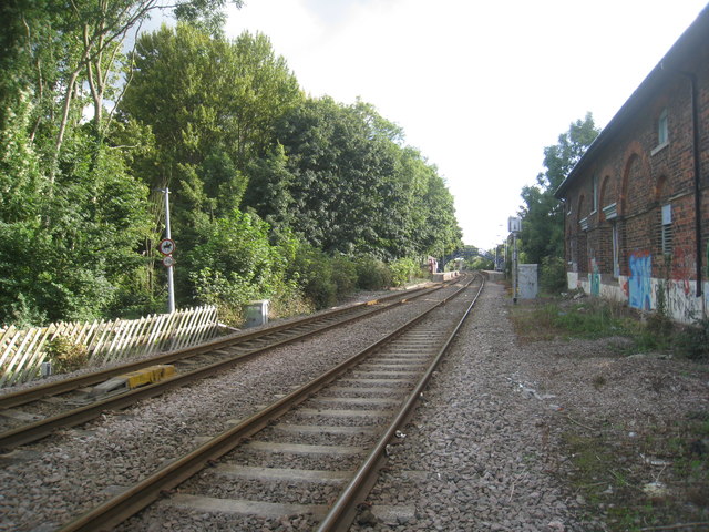 Looking towards Cottingham station