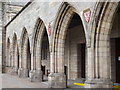 NJ9408 : Elphinstone Hall Arches by Colin Smith