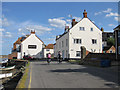 Cyclists by East Quay