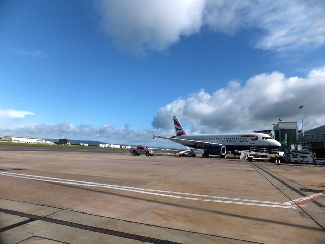 Airside at George Best Belfast City... © David Smith cc-by-sa/2.0 ...