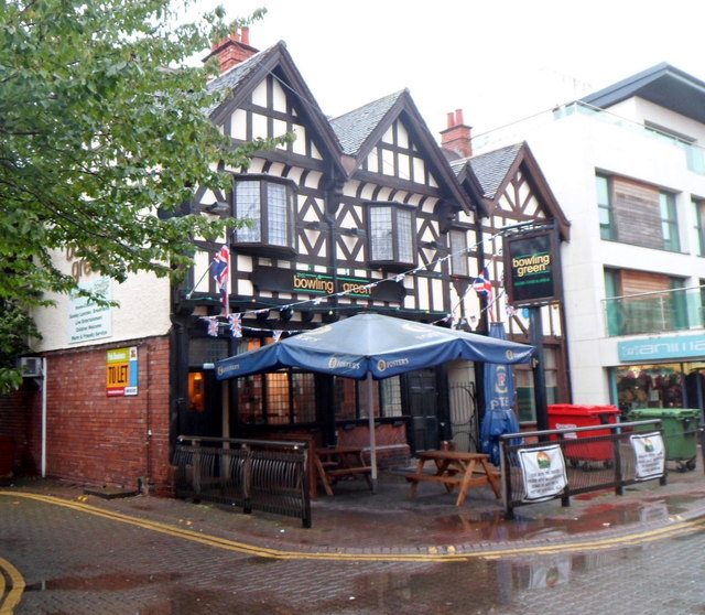 The Bowling Green Pub Hereford C Jaggery Geograph Britain And Ireland