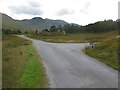 Minor Road Junction in Glen Lyon