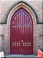 Wellington - west door of Christ Church