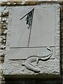 Holnest Church: sundial