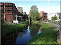 Riverway, River Sow, near Stafford town centre