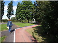 Fairway, Stafford. Part of the Brocton - Stafford Cycle Route