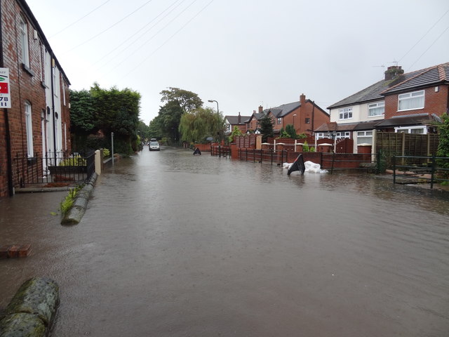 Flooding in Dyers Lane