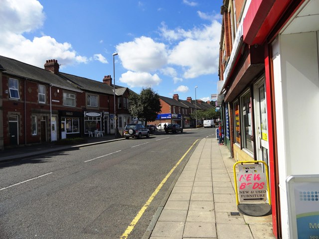 Local shops in Dunston