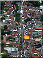 Stevenage funfair from the air