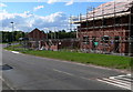 New houses along Loughborough Road