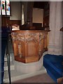 NY0301 : St Cuthberts Church, Seascale, Pulpit by Alexander P Kapp