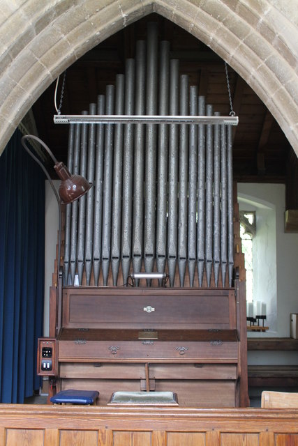 Organ, St Mary's church, Bainton