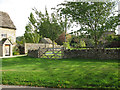 Gate to Tubbs Cottage, Southrop