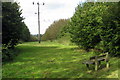 Bench with a view of the electricity supply