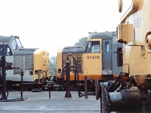 Railway Depot, Buxton © Dave Hitchborne :: Geograph Britain and Ireland