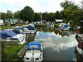 Marina near Twyford Bridge