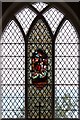 TQ6496 : St Giles, Mountnessing - Stained glass window by John Salmon