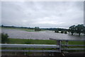 NY4257 : Flooding by the River Eden by N Chadwick