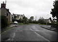 The Crieff road heading out of Muthill