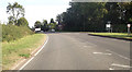 Road junction near Barrel Hill Farm