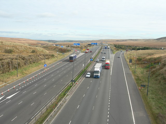 M62, junction 22
