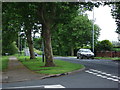 Lutterworth Road at the edge of Nuneaton