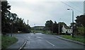 Bridgwater Road ahead on the outskirts of  Weston-super-Mare