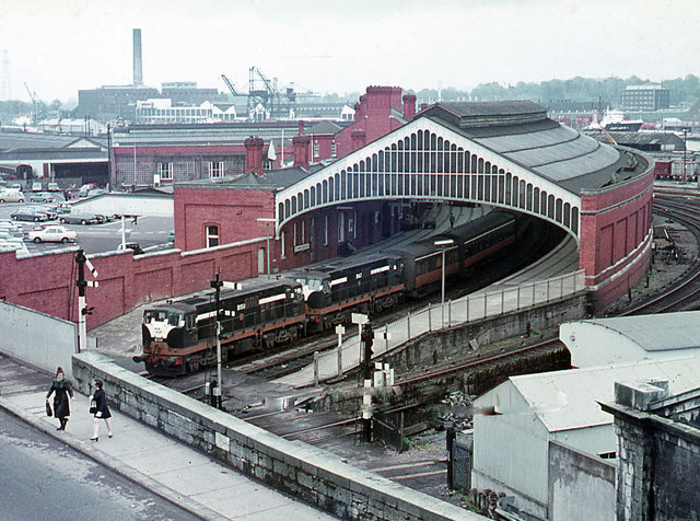 Cork (Kent) station 1971 - 3