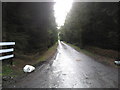 The road leading in to Taymount Estate