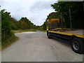 Byway crosses Amesbury Road west of Cholderton