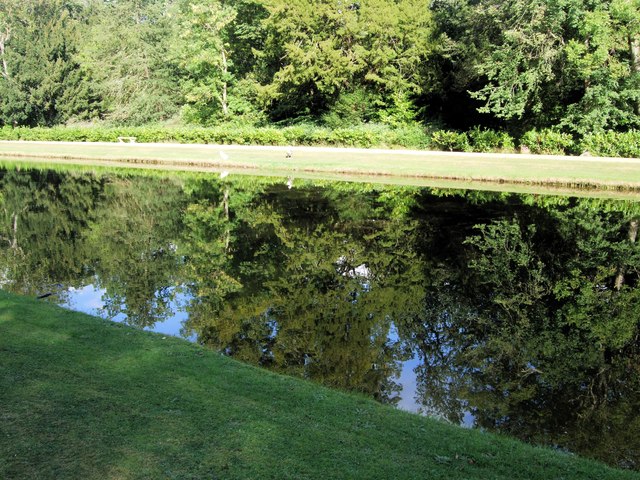 Reflections in the Long Canal, Wrest Park