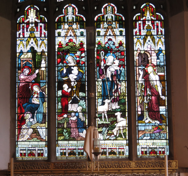 The East Window, St Leonard's Church, Flamstead