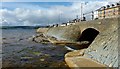 The Glennan Burn flowing into the Clyde