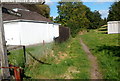 Path alongside Nant Coch, Newport